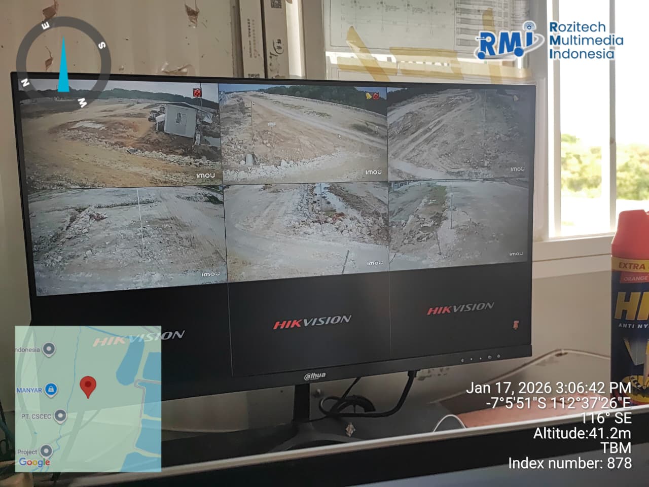 CCTV Installation PT. Hebang Projects